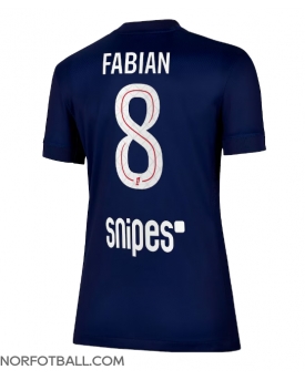 Billige Fotballdrakt Paris Saint-Germain Fabian Ruiz #8 Replika Hjemmedrakt Dame 2025-26 Kortermet